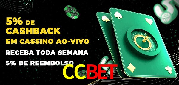 Promoções do cassino ao Vivo CCbet